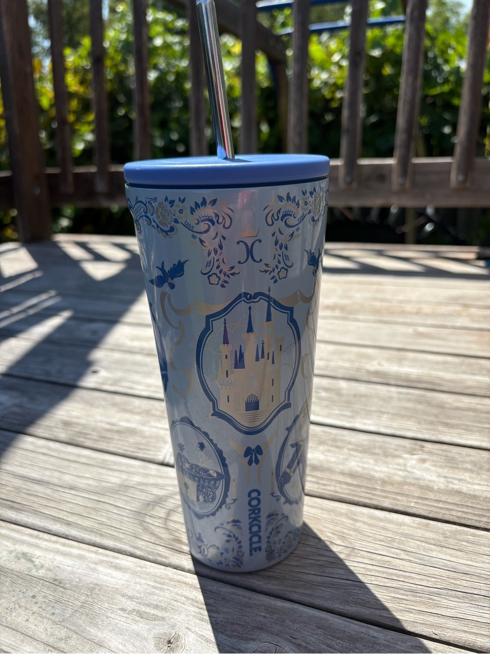 Disney Cinderella Corkcicle Travel Tumbler